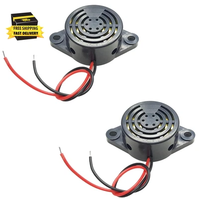 12V, 3-24V Active Piezoelectric Buzzer for Arduino, ESP32, ESP8266, Raspberry Pi - Image 1 of 4