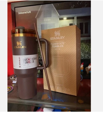 CUP CHOCOLATE GOLD 40oz FACTORY SEALED Limited Stainless Steel Tumbler NEW