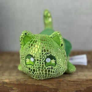 Aphmau MeeMeows - Turtle Plush Green Sparkly Sea Cat Collectible 5" - Picture 1 of 6