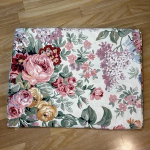 VTG RALPH LAUREN Twin Flat Sheet ALLISON MULTI Floral Cottagecore 100% Cotton - Picture 1 of 8