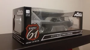 Highway 61 Fast And Furious Letty's Custom Plymouth Barracuda 1:18 Diecast - Picture 1 of 4