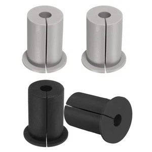 4 Pcs 1" Wall Grommet Cable Routing Kit for 8.5mm Hole Gray Black - Photo 1/7