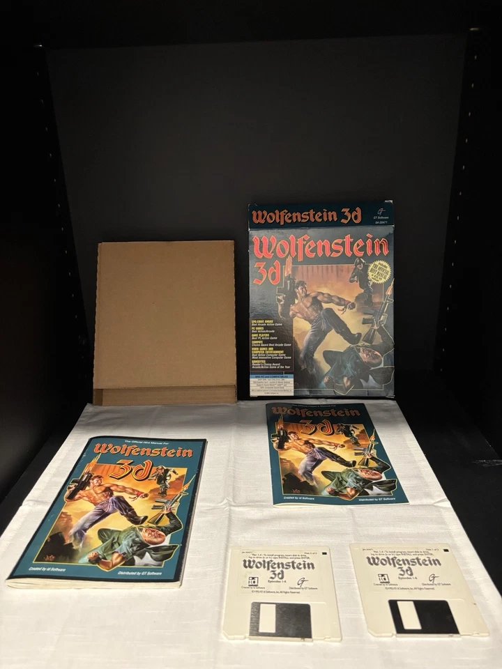 Wolfenstein 3D IBM 3.5” - Big Box PC, 1992 id Software  - Image 1 of 4