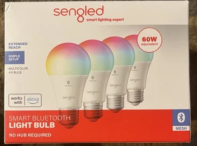 Sengled Smart 60W LED Bulb - B11-N1EW4P (4 Count) - Image 1 of 2