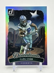 CeeDee Lamb: 2025 Donruss Football - Downtown - Case Hit SSP - Cowboys #9 - Bild 1 von 2