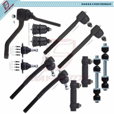 13pcs For 1978-1996 Chevy Caprice Tie Rods End Ball Joints Suspension Kit - Image 1 of 4