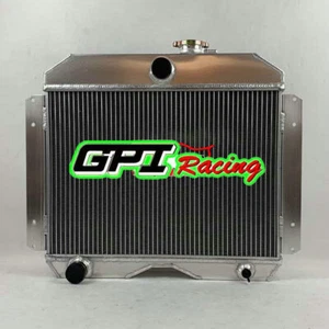 3ROW Aluminum Radiator for 1951 1952 1953 Willys Aero Ace Aero Comet Aero Eagle - Picture 1 of 6
