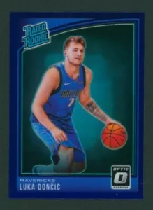 Luka Doncic 2018-19 Donruss Optic #177 viola radiocomandato - Foto 1 di 2
