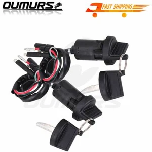 2Set ATV Ignition Key Switch For Honda FourTrax 300 TRX300 300FW 1988-2000 - Picture 1 of 12