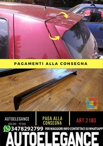 2180 Spoiler Adapté Pour VW Golf 3 1991-1999 3 Et 5 Portes Brut - Photo 1/6