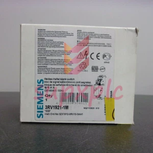 New 1pc Siemens 3RV1921-1M Auxiliary Switch GB14048.5 / 50Hz - Picture 1 of 4