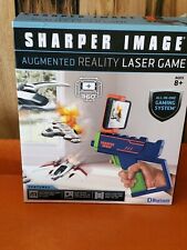 Sharper Image Augmented Reality Laser Game Gun Bluetooth 360 Views Ages 8
