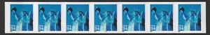 US Scott 3477 34c Statue of Liberty PNC strip of 7, plate # 5555 - Picture 1 of 1