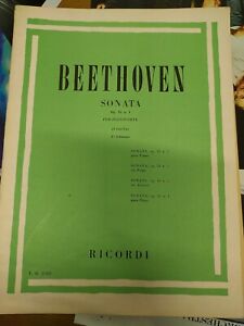 Beethoven sonata per pianoforte op 31 n 1 Spartito Musica