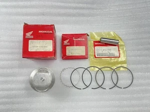HONDA XL125 XR125R GLX NX125 89-97PISTON (0.75)+RING(0.75)+PIN NOS 13104-440-000 - Picture 1 of 14