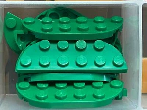 Piezas LEGO - Placa Verde, Esquina Redonda 2 x 6 Doble - No 18980 - Cantidad 10 - Imagen 1 de 1
