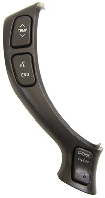 Interruptores de volante gris Cadillac DeVille Seville LH 2002-2005 12451256 Foto 1 de 4