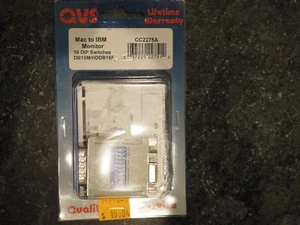 Vintage Mac To IBM Monitor Adapter DB15M/HD 15F - Picture 1 of 5