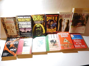 Lot of 12 Mystery, Thriller, Suspense Paperback Books Best Selling Authors - Picture 1 of 13