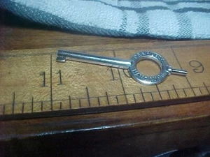 PEERLESS HANDCUFF CO Springfield Mass HANCUFF KEY - Picture 1 of 1