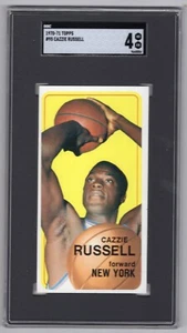 1970 1971 Topps NBA Basketball Card #95 CAZZIE RUSSELL Graded SGC 4 vg / ex - Picture 1 of 2