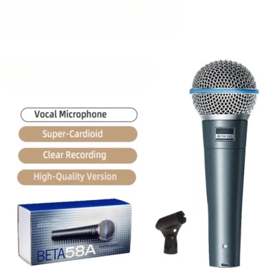 超心型动态麦克风舞台唱歌专业有线麦克风 — 第 1/4 张图片