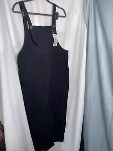 Yesno Women Long Casual Bib Pants Baggy Overalls Romper Small - Picture 1 of 6