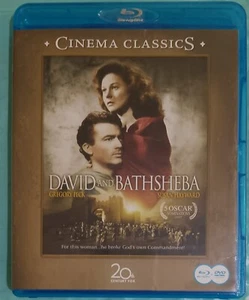 David and Bathsheba - Gregory Peck (Blu-ray) Reg. B EU Import, English Language - Picture 1 of 3