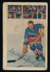 1952-53 Parkhurst Hockey #23 STEVE KRAFTCHECK (New York Rangers)