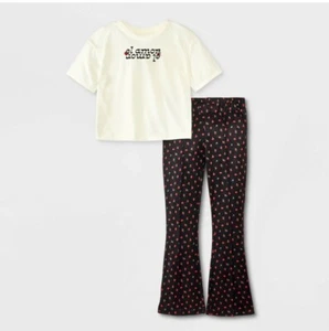 Art Class Girl Xl (14) El Amor Two Piece Pajama Pant Set - Picture 1 of 3