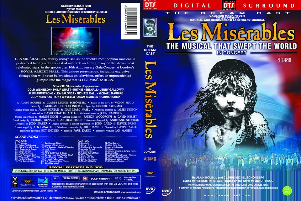 Les Miserables 10th Anniversary Concert (DVD,All,New) - Image 1 of 1