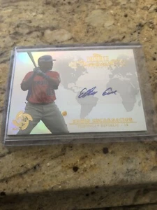 2013 TOPPS TRIBUTE EDWIN ENCARNACION AUTO AUTOGRAPH - Picture 1 of 2
