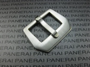 24 mm FLACH EINNÄHEN Swiss 316L Edelstahl Bürstenschnalle hergestellt für PANERAI Armband 24 mm - Bild 1 von 3