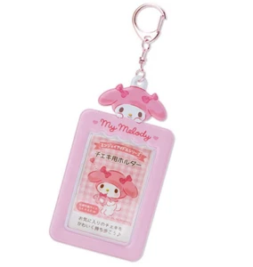 Schlüsselanhänger Clip Halter "Ausverkauf" Sanrio My Melody Hase rosa Ausweis Passbild - Bild 1 von 2