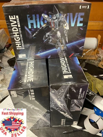 New DREAM STAR Transformers Superion DST01-002 Highdive Skydive COMBINATION USA Cover