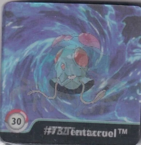 Pokemon Series 1 Action Flipz Original 1999 No. 30 Tentacool Tentacruel - Picture 1 of 1