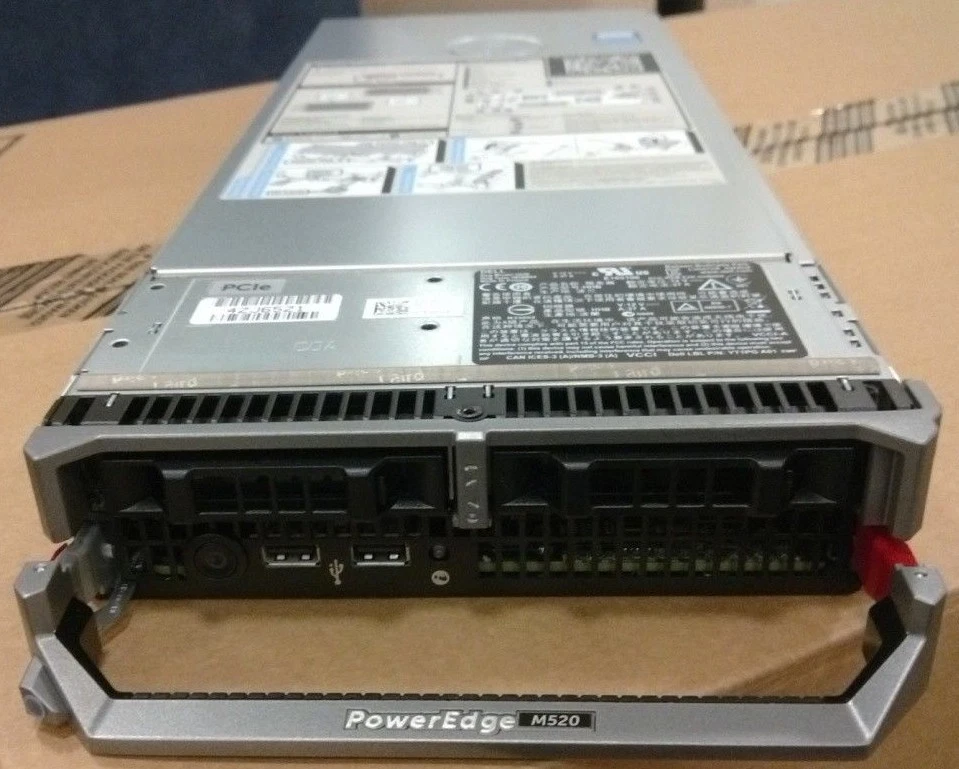 Dell PowerEdge M520 Blade Server CTO Configure-To-Order + 2x Heatsinks - Image 1 of 1