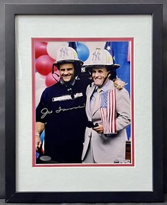 NY Yankees Joe Torre signiertes gerahmtes Foto & Bürgermeister Giuliani FDNY 9/11 Steiner Echtheitszertifikat - Bild 1 von 12