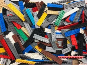 Lote de 25 Placas Lego Surtidas: 2x8 2x10 2x12: 2x-anchas piezas solamente: planos a granel - Imagen 1 de 1