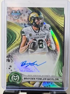 Bowman Best U Brayden Fowler-Nicolosi 2024 automático estado de Colorado #BOA-BF - Imagen 1 de 6