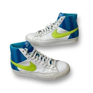 Nike Blazer SP White Cyber Blue 379416-131 size 9 - Picture 1 of 8