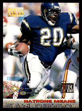 1994 Pro Set Power National Promos Natrone Means #NNO San Diego Chargers
