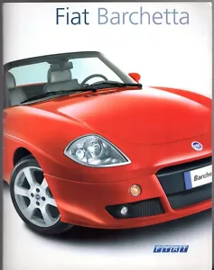Fiat Barchetta 1.8 2004-2006 UK Market Sales Brochure - Picture 1 of 2