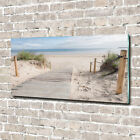 Wandbild aus Plexiglas Druck auf Acryl 140x70 Landschaften Strand
