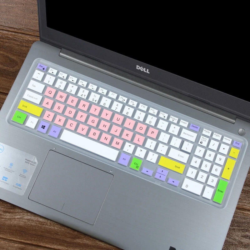 2* Keyboard Cover Skin For Dell Inspiron 15-3542/5547/3567 3878/15C 3000 series - Image 1 of 4