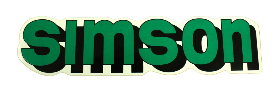 Klebefolie Aukfleber Patsch Sticker Simson S51 S50 S70 Tank grün - Bild 1 von 1