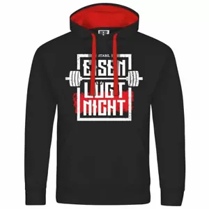 Herren Kapuzenpullover Hoodie Eisen lügt nicht fitness studio training gym sport - Bild 1 von 7