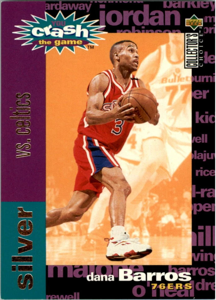 Selección de tarjeta de baloncesto con puntuación de Crash the Game 1995-96 Collector's Choice Foto 1 de 1