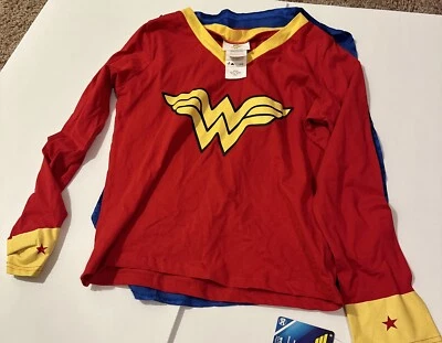 Women's DC Superheroes Costume, Wonder Woman Sporty Tee, Size M - Image 1 of 4