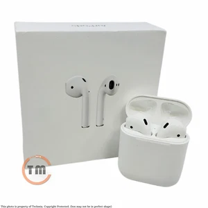 Apple AirPods Wireless Earbuds with Lightning Charging Case (MV7N2AM/A)™ - Picture 1 of 13